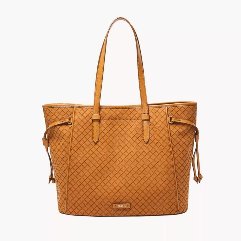 Fossil:  Charli Large Tote - Camel